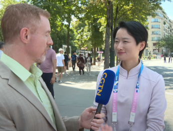 Wu Jingyu wishes the best for Chinese taekwondo athletes at Paris 2024