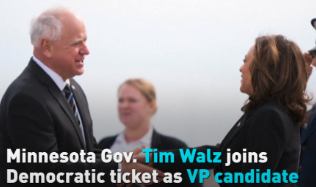 Minnesota Gov. Tim Walz joins Democratic ticket as VP candidate