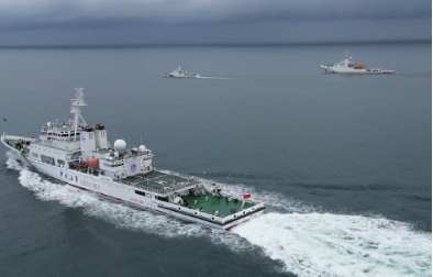 Ministry of Transport carries out patrol, law enforcement operation in Taiwan Straits