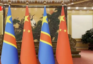 Xi Jinping meets with DR Congo president