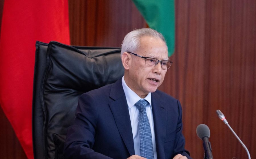 Macao SAR Chief Executive Sam Hou Fai delivers 1st policy address