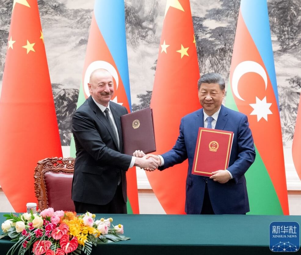 China, Azerbaijan establish comprehensive strategic partnership