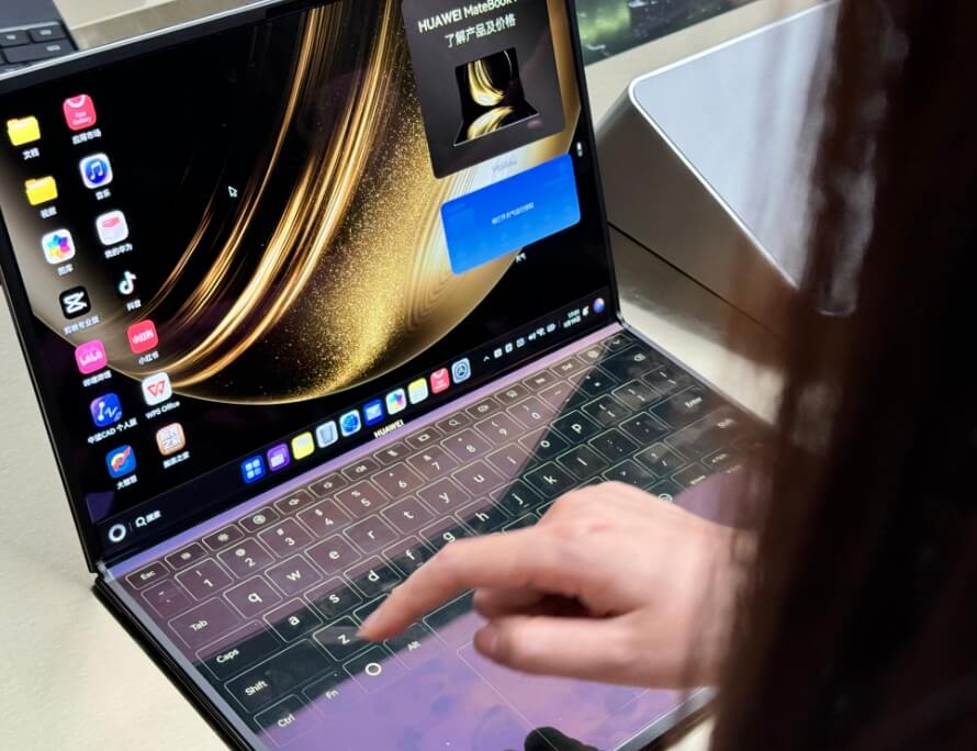 China's Huawei launches HarmonyOS-powered laptop