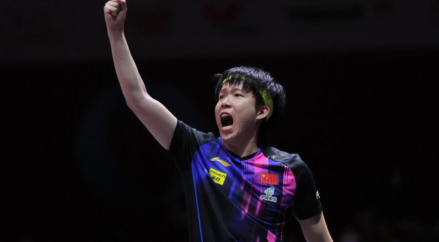 Wang, Sun storm into singles semifinals at table tennis worlds