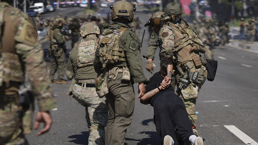 Trump sends troops as immigration raids spark unrest in LA