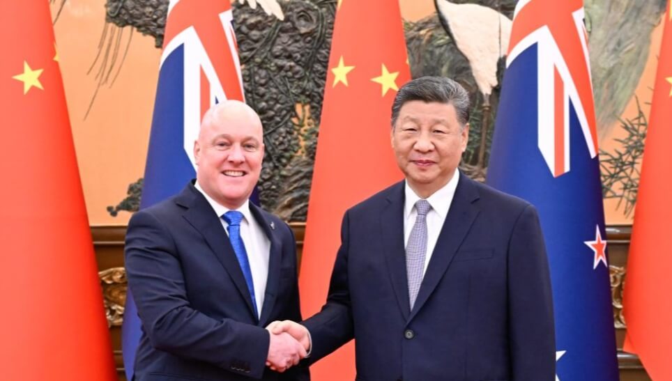 China, New Zealand vow to safeguard multilateral trading system