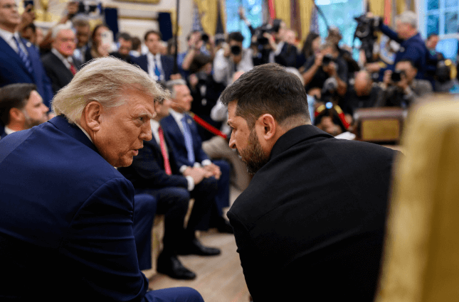 Trump says U.S. may provide air support to back a Ukraine peace deal