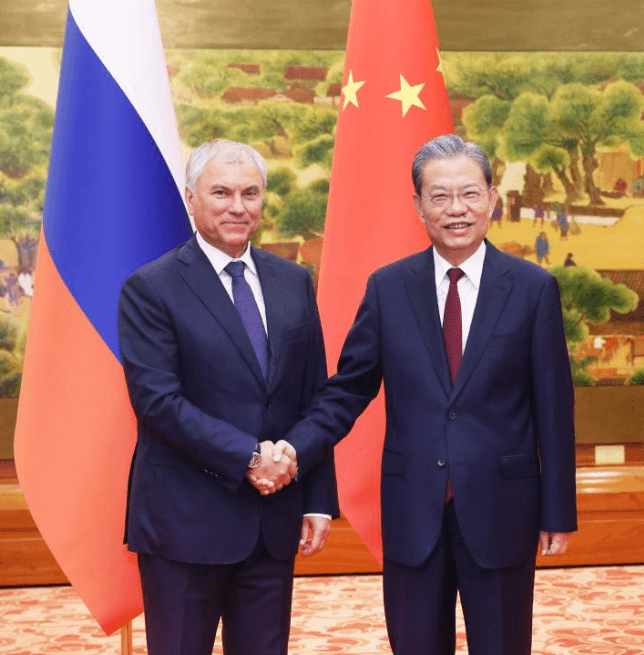China's top legislator calls for enhancing China-Russia parliamentary cooperation