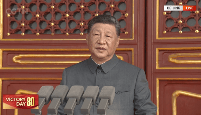 Xi Jinping delivers important speech at V-Day commemoration