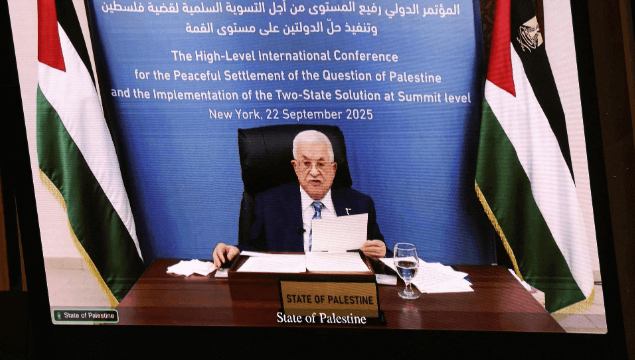 Palestinian president condemns Israel's 'crimes,' calls for permanent ceasefire
